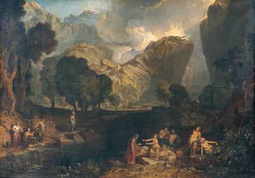 Joseph Mallord William Turner Landschaft mit dem Garten des Hesperides Germany oil painting art